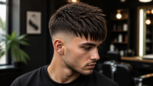 high taper textured fringe