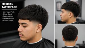 mexican taper fade