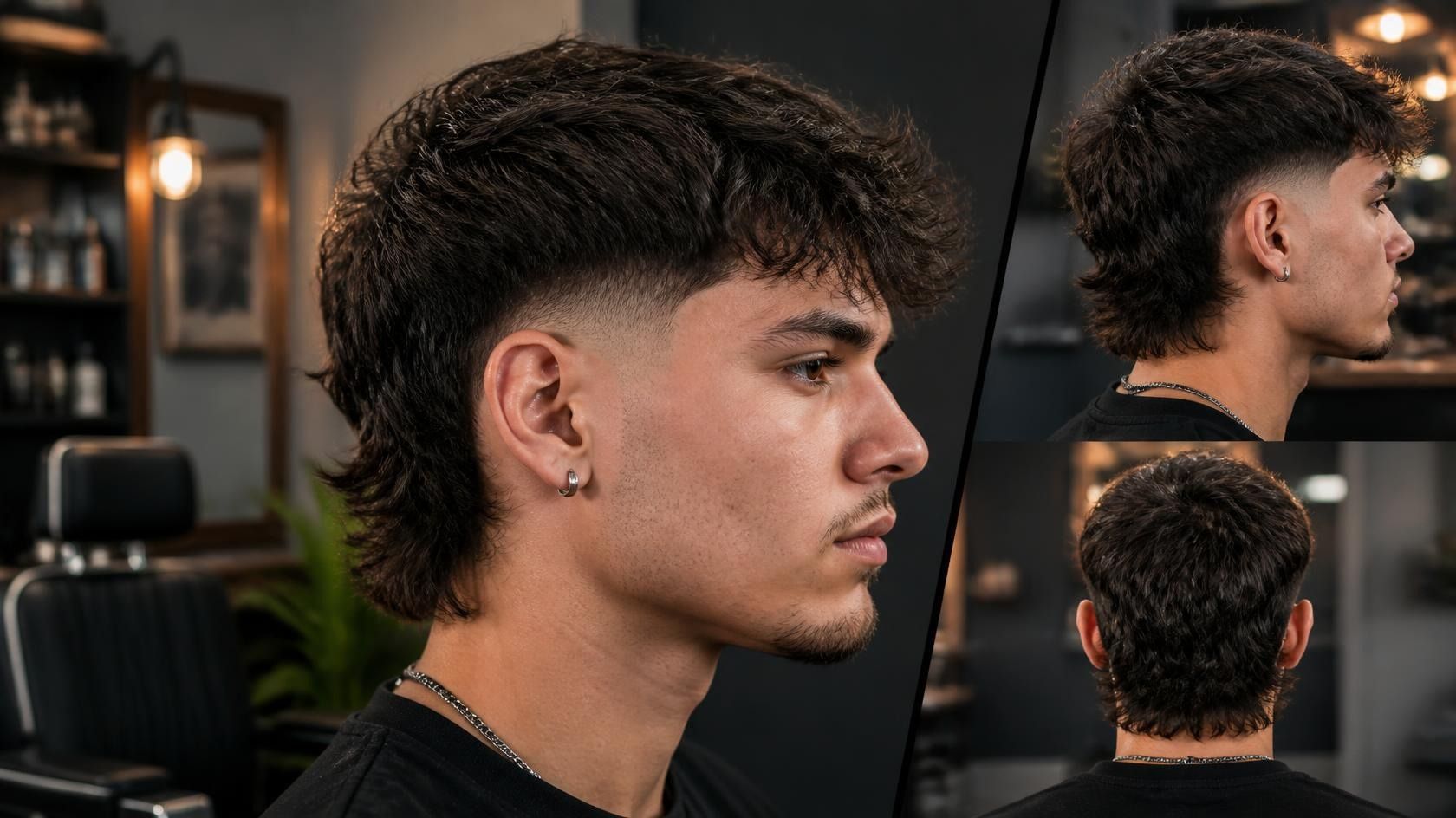 mullet low taper fade