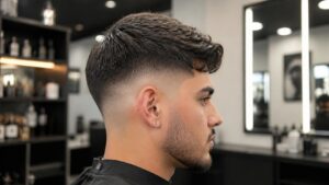 taper on short hair